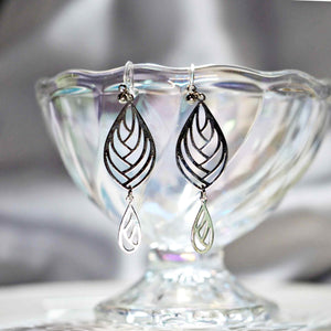 Filigree clip on earrings