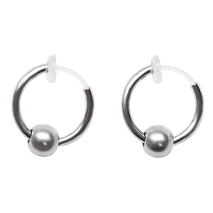 Men's clip on earrings
