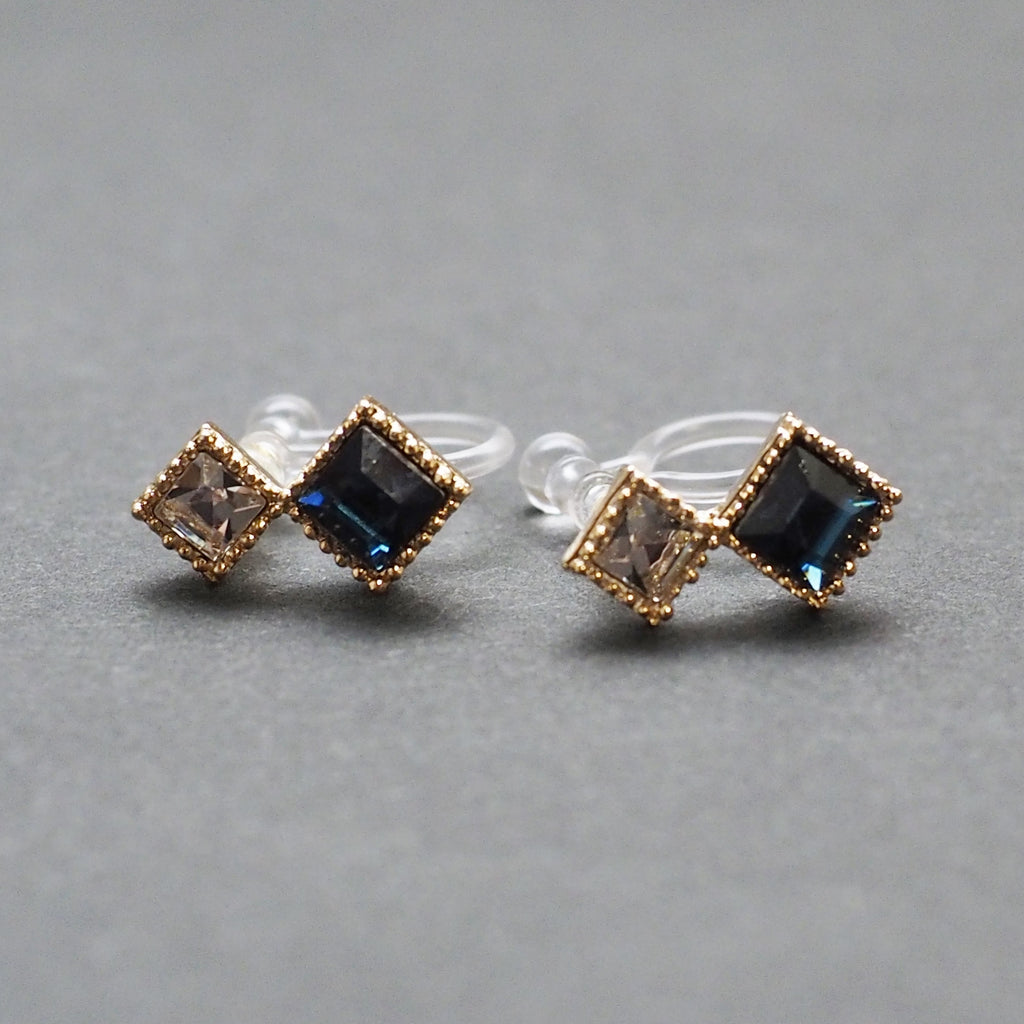 NicoBlu® Gia Earrings in Clear Crystal