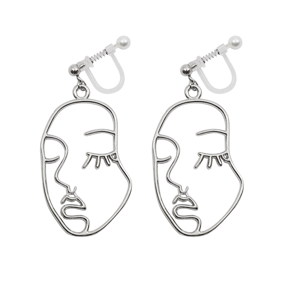 Picasso face online earrings h&m