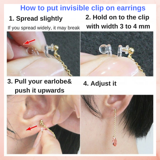 comfortable-pierced-look-Miyabi-Grace-Gold-Double-Waved-Hoop-Invisible-Clip-On-Earrings